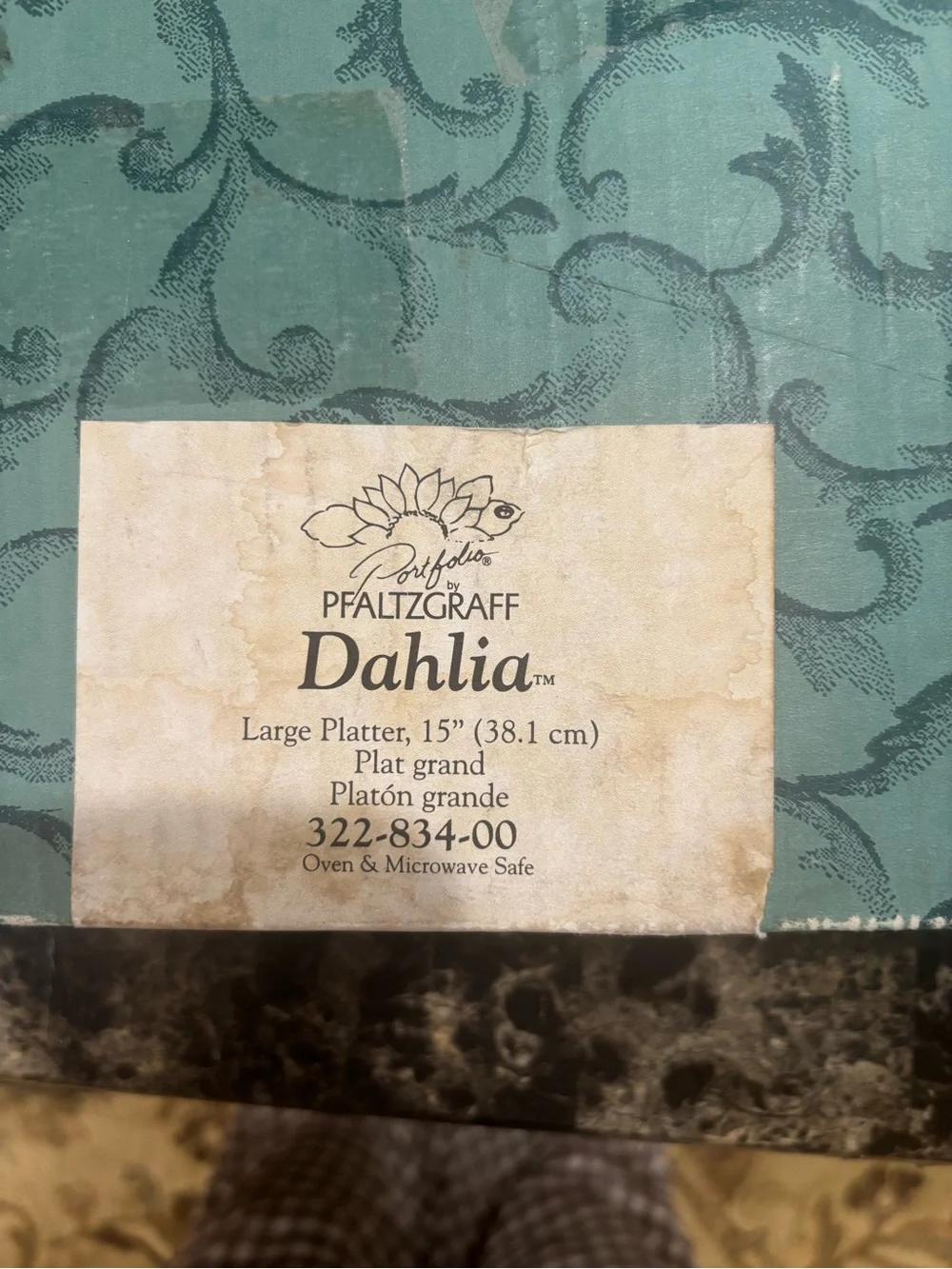 Pfaltzgraff platter new